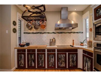 Kitchen. Kitchen cabinets are solid...