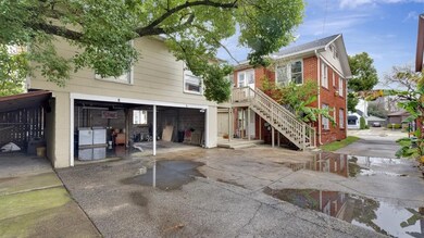 GARAGE APT IS OFF PATIO ABOVE CARPORT