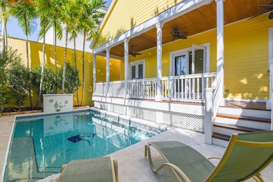Back Porch and Pool Area