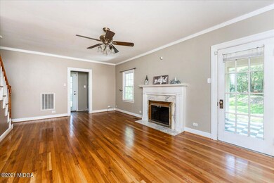 Great Room with patio door to Porch
