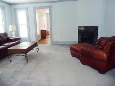 Living Room. All the window treatments were custom