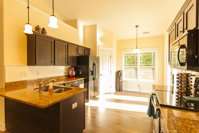 large open kitchen