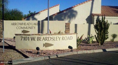 Entrance to community