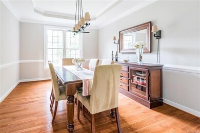 Another view of the formal dining room.