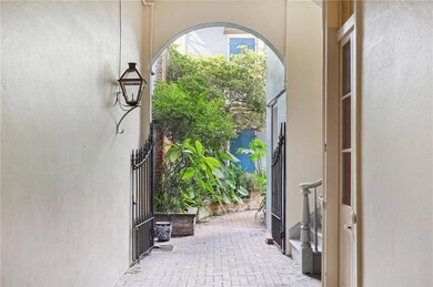 Magical entrance leading to the stairwell
