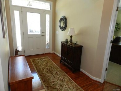 Gorgeous Foyer on the first floor of the home. Bea