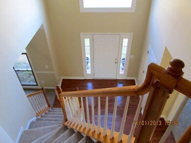 Grand two-story entry to welcome friends and family
