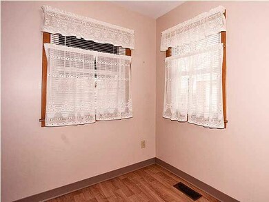 Breakfast nook in kitchen