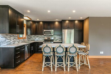 Beautiful remodeled kitchen with fine finishes.