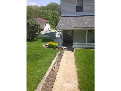 Other. Back view.  Covered porch