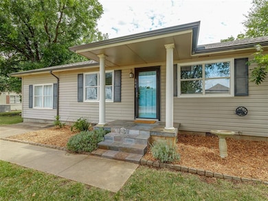 Entrance to property