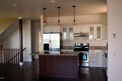 living to kitchen
