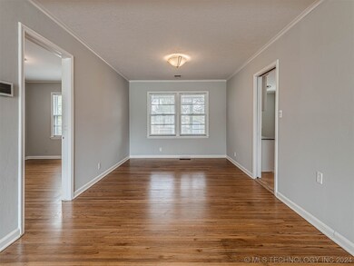 Nice size dining area with backyard view