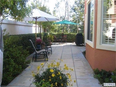 Rear patio