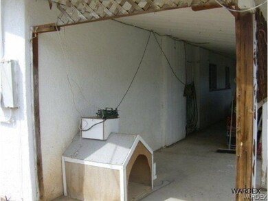 Covered back porch