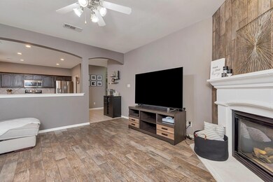 Spacious living room