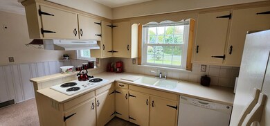 Kitchen with Corian Countertops