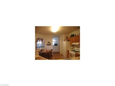 Eatin Kitchen with wood floors and appliances. Bre