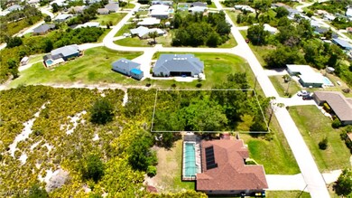 Aerial perspective of suburban area featuring prop
