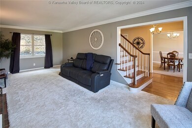 Expansive living room