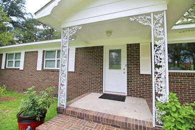 Close up of Front Door