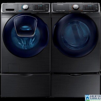 All appliances are Samsung!! They are electric and