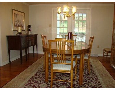 Exterior Front. Large formal dining room with crow
