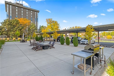 Community patio and carport