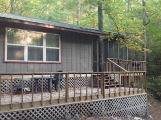 Front side of cabin
