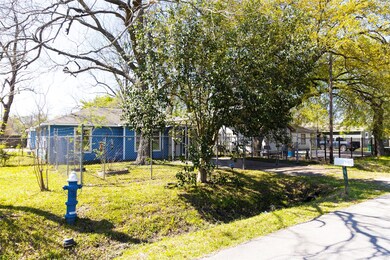 The home is located on a corner. Beutiful trees, and plenty of space to enjoy the outdoors!