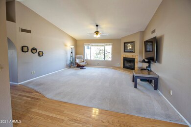 Vaulted Ceilings Through-out