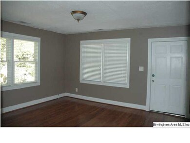 Beautiful hardwood floors in the living room