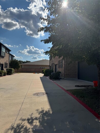 valley to the garage in the back of the house