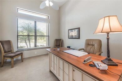OFFICE/ DEN LOCATED OFF OF THE FOYER