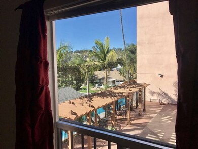 view to courtyard