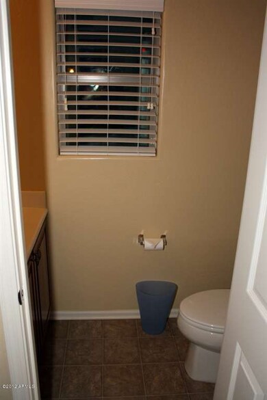 Downstairs powder room