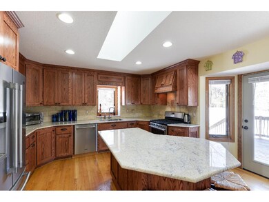 Updated kitchen with gorgeous granite