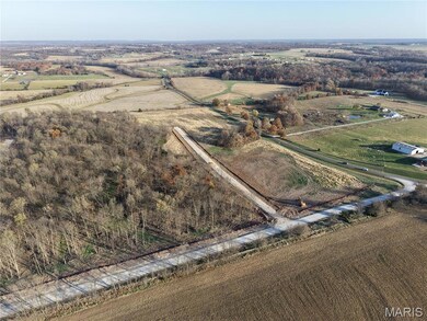 Overview of rural landscape featuring abundant farmland