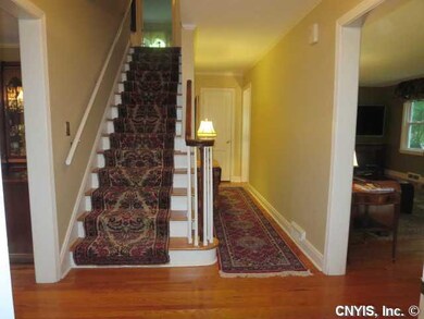 Foyer. Enter through a formal foyer.