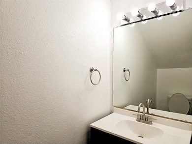 half bath down
