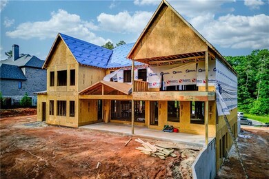 View of rear view of property