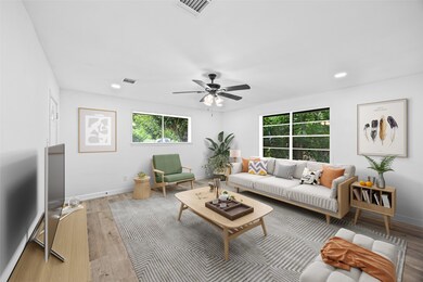 Another angle of the living room *virtually staged