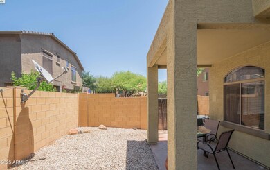 Private backyard