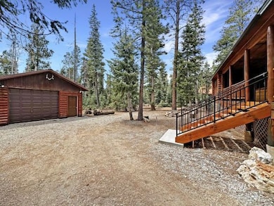 Cabin and garage