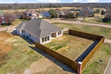 Large backyard