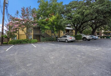 Uncovered parking lot featuring stairs