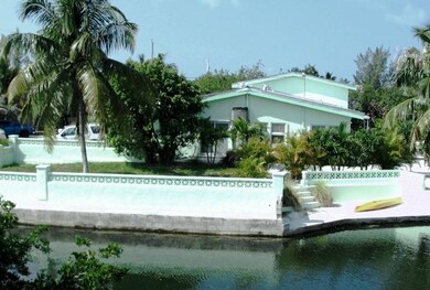 House from across canal