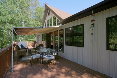 Back Deck with Sun Awning