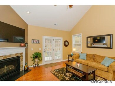 Stone Fireplace in Living Room