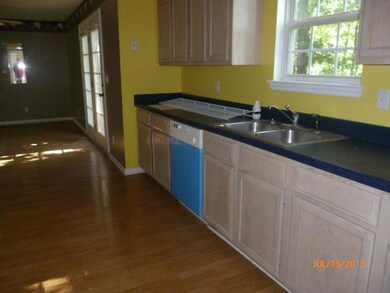 Galley style kitchen